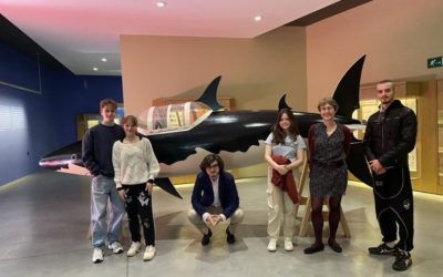 Nos élèves en visite au musée Hergé – Tintin
